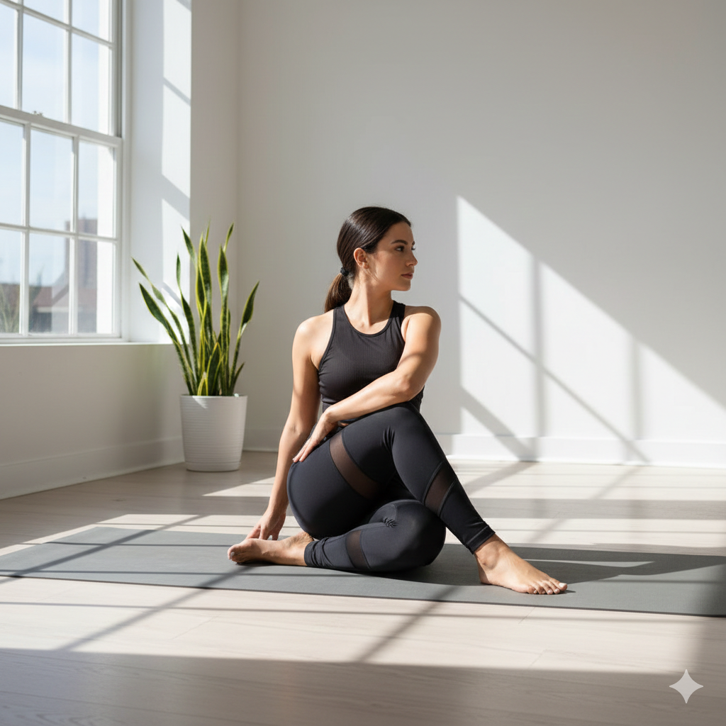 Legging yoga femme | Silhouette Zen