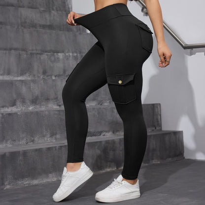 Silhouette athlétic legging sport femme