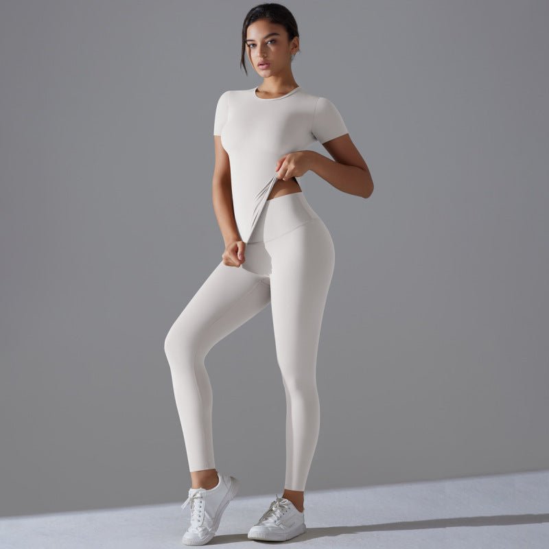  tenue sport femme blanche élégance active zentenue