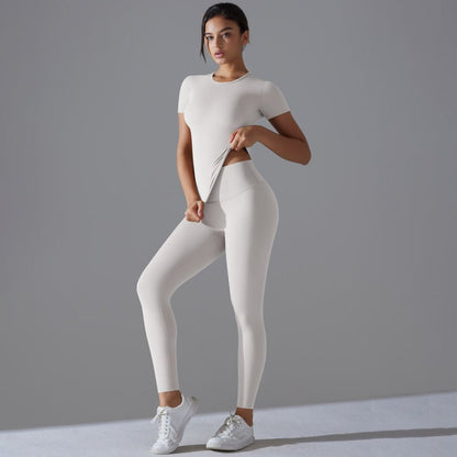  tenue sport femme blanche élégance active zentenue